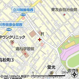 シノハラ理容所周辺の地図