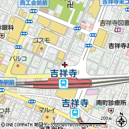 東建コーポレーション株式会社　ホームメイト吉祥寺駅前店周辺の地図