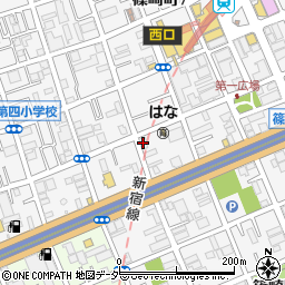 小岩倉庫運輸周辺の地図