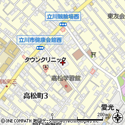 株式会社フレッシュハウス　立川店周辺の地図