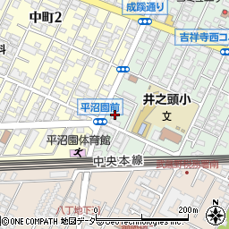 セブンイレブン　武蔵野成蹊通り点周辺の地図