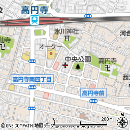 高円寺ＫＹテラス周辺の地図