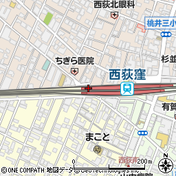 西友西荻窪店周辺の地図