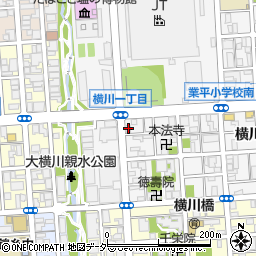 本所タクシー株式会社　労働組合周辺の地図
