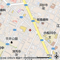 トライプラス　平井校周辺の地図