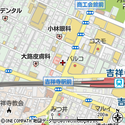 野村證券吉祥寺支店周辺の地図