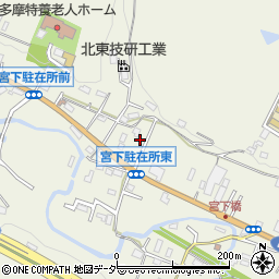 東京都八王子市宮下町284周辺の地図
