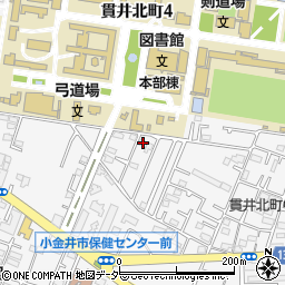 カギの救急車１１０番２４小金井貫井北町店周辺の地図