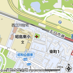 東町一丁目児童遊園周辺の地図