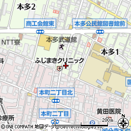 国分寺超山田堂周辺の地図