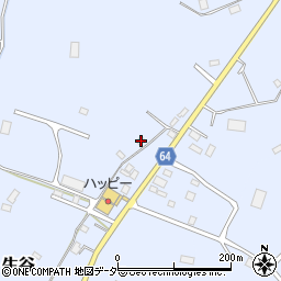千葉県佐倉市生谷829周辺の地図