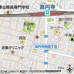 高円寺南中央ビル周辺の地図