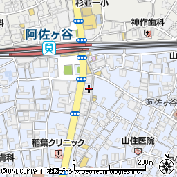セカンドストリート　阿佐ヶ谷店周辺の地図