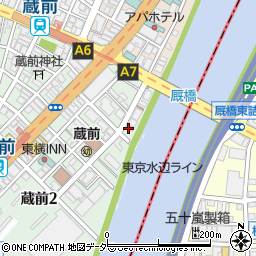 東京都環境公社（公益財団法人）厩橋分室周辺の地図