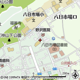 千葉県匝瑳市八日市場イ2393周辺の地図