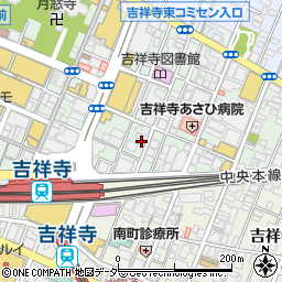 ファインクレスト吉祥寺周辺の地図