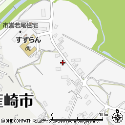 山梨県韮崎市大草町若尾72周辺の地図