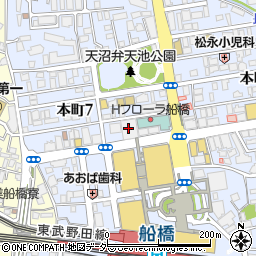 株式会社合人社計画研究所　船橋支店周辺の地図