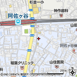 メガネスーパー阿佐ヶ谷パールセンター店周辺の地図
