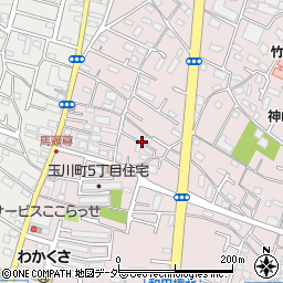東京都昭島市玉川町5丁目12周辺の地図