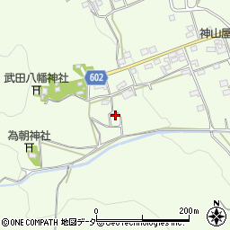 山梨県韮崎市神山町北宮地1147周辺の地図