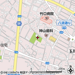 天台宗真覚寺周辺の地図