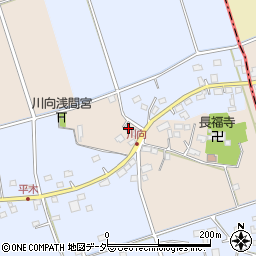 千葉県匝瑳市川向54周辺の地図