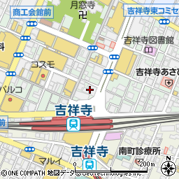 グリーンアップル吉祥寺歯科医院周辺の地図