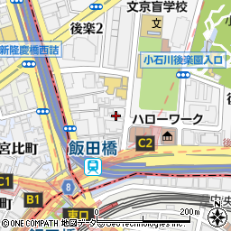住友不動産飯田橋ビル２号館ウィング周辺の地図