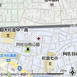 東京都杉並区阿佐谷南3丁目47-5周辺の地図