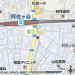 星乃珈琲店阿佐ヶ谷店周辺の地図