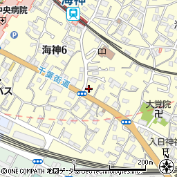 セブンイレブン船橋京成海神店周辺の地図
