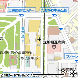 LIZARRAN GREEN SPRINGS 立川店 りざらん周辺の地図