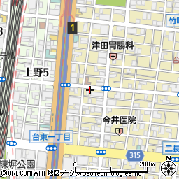 インターコスメ株式会社　美容室専用周辺の地図