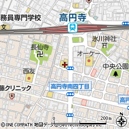 沖田美延バレエスタジオ周辺の地図