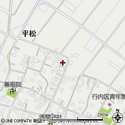 千葉県旭市平松1677周辺の地図