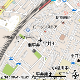 株式会社ラックコーポレーション　ラック江戸川営業所訪問介護部周辺の地図