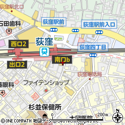 七田式　荻窪教室周辺の地図