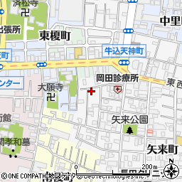 東京都新宿区矢来町24周辺の地図