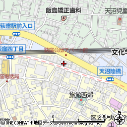 まいばすけっと荻窪駅南店周辺の地図