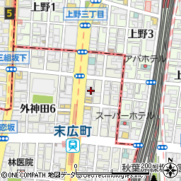 東京都千代田区外神田5丁目2周辺の地図