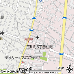 東京都昭島市玉川町5丁目17周辺の地図
