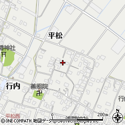千葉県旭市平松1456周辺の地図