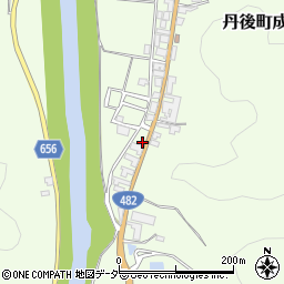 京都府京丹後市丹後町成願寺632周辺の地図