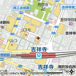 日本酒専門居酒屋 吉祥寺 プラットスタンド モト周辺の地図