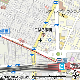 株式会社筑波エンジニアリング三鷹事業所周辺の地図