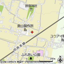 山梨県甲州市塩山上塩後220周辺の地図