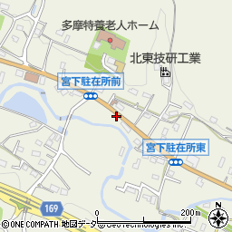 東京都八王子市宮下町348周辺の地図