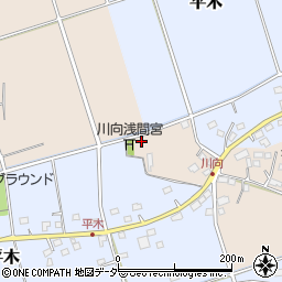 千葉県匝瑳市川向65周辺の地図