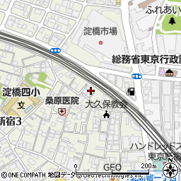 アーバンライフ新宿周辺の地図